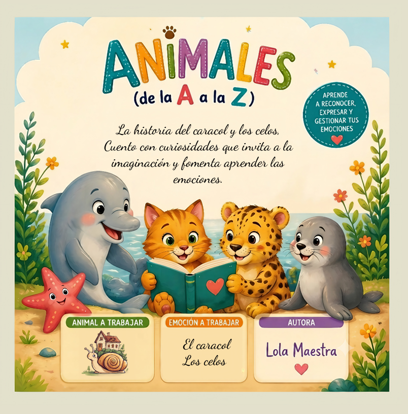 Animales de la A a la Z: el caracol, los celos.
